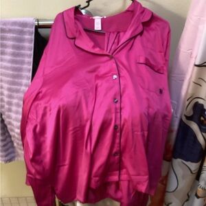 VS Satin long pj set